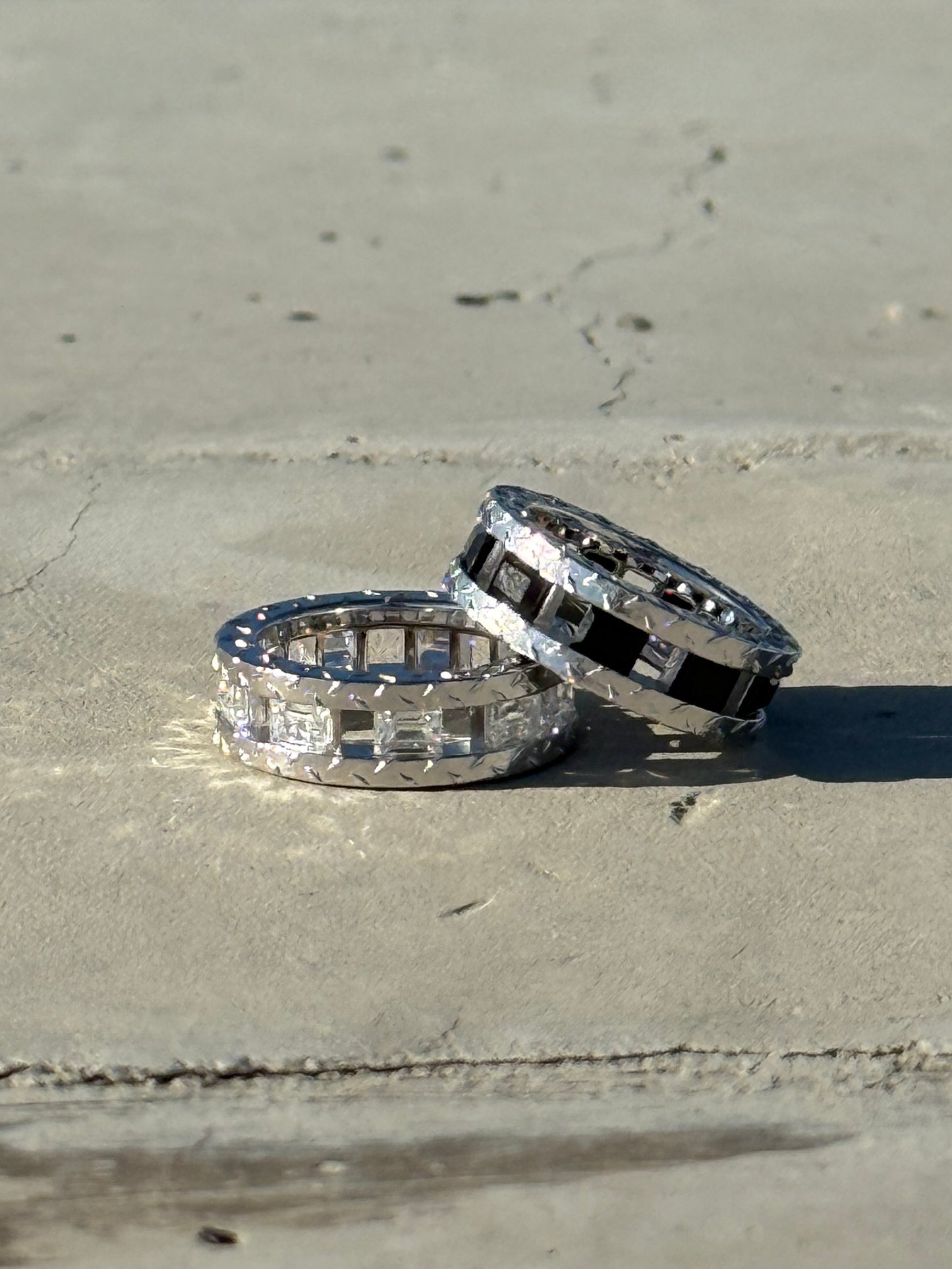 Legacy Tread Ring in White
