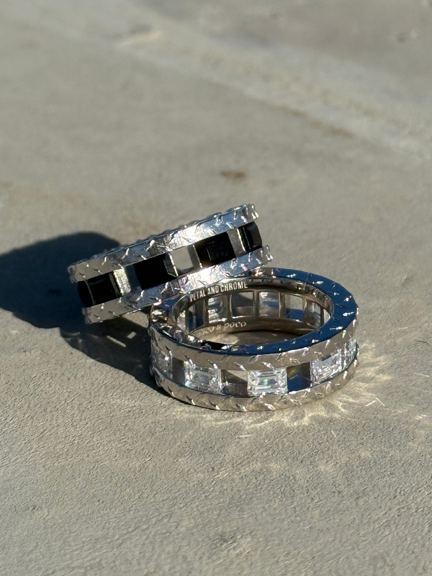 Legacy Tread Ring in White