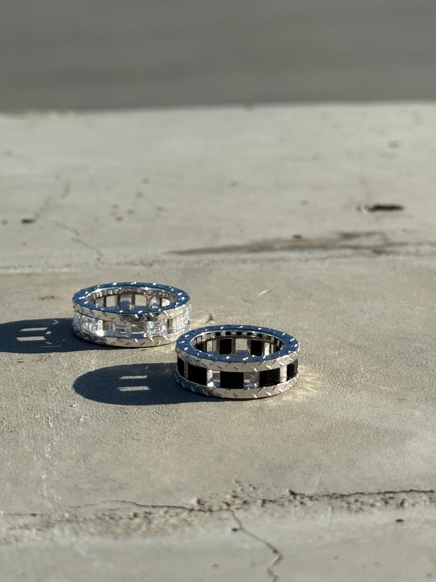 Legacy Tread Ring in Black