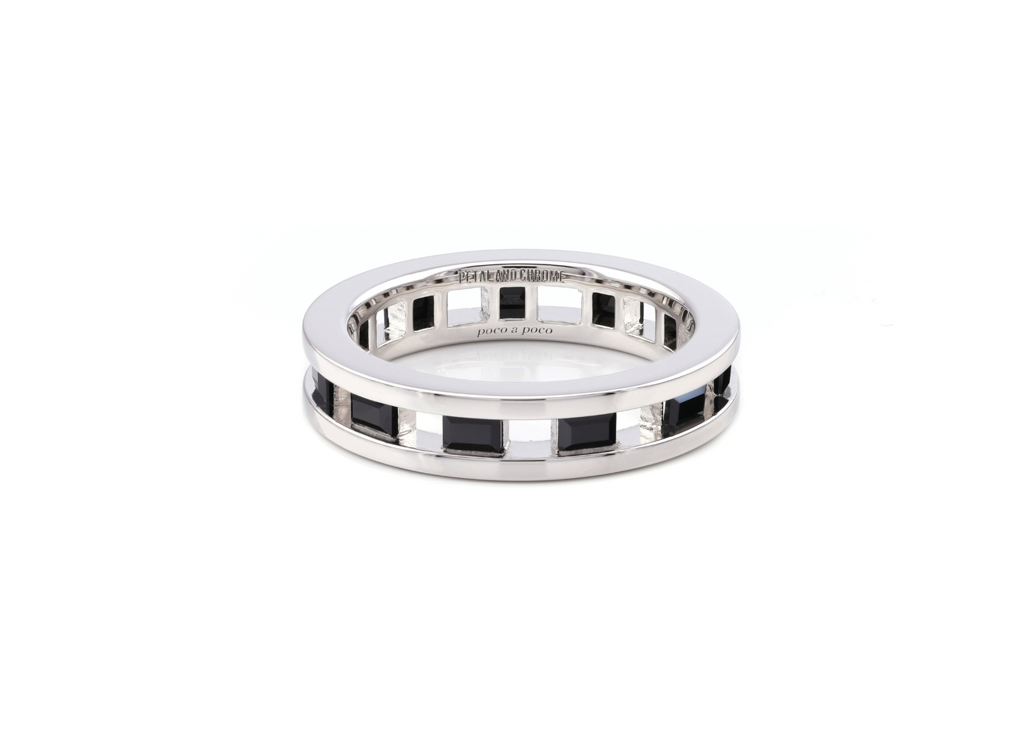 Micro Legacy Ring in Black