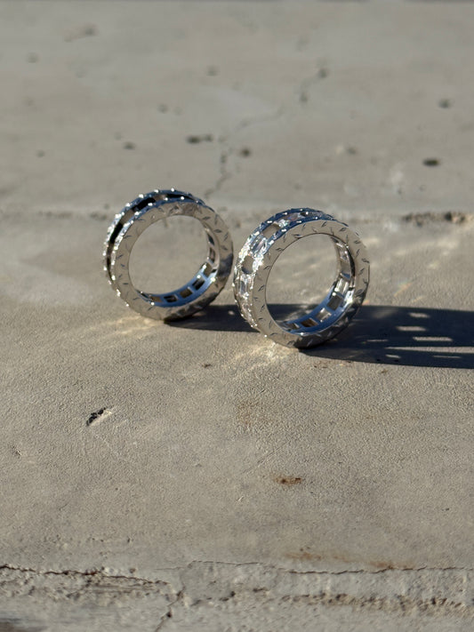 Legacy Tread Ring in White